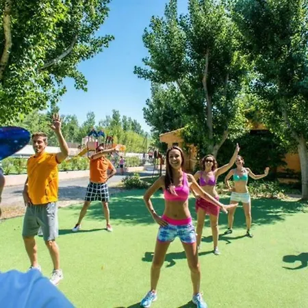 Super Mobile-home Hibiscus Climatise Confort Fun 4* בית נופש ולראס-פלאז'