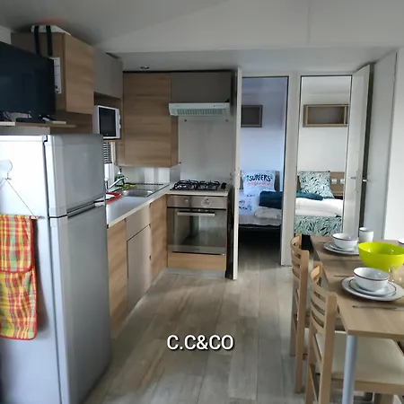 Super Mobile-home Hibiscus Climatise Confort Fun 4* * Valras-Plage