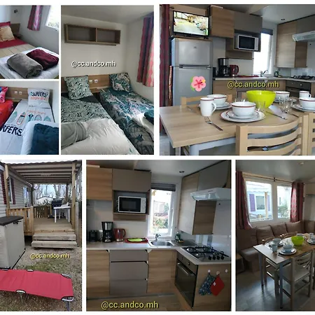 Ferienhaus Super Mobile-home Hibiscus Climatise Confort Fun 4*