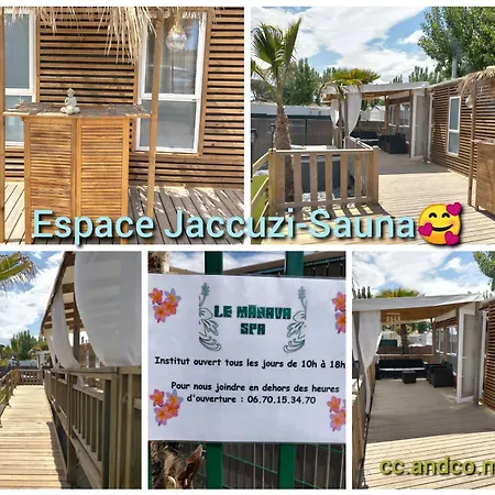 Ferienhaus Super Mobile-home Hibiscus Climatise Confort Fun 4* *